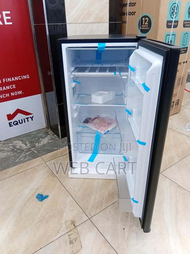 Haier 90l Single Door Fridge Black Color