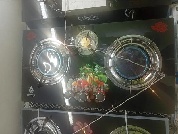 Nunix 3 Burner Infrared Glass Table Top Cooker - main view