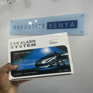 Universal Car Alarm System With Keyless Entry and Trunk Release