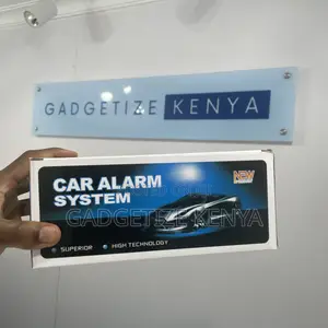 Universal Car Alarm System With Keyless Entry and Trunk Release