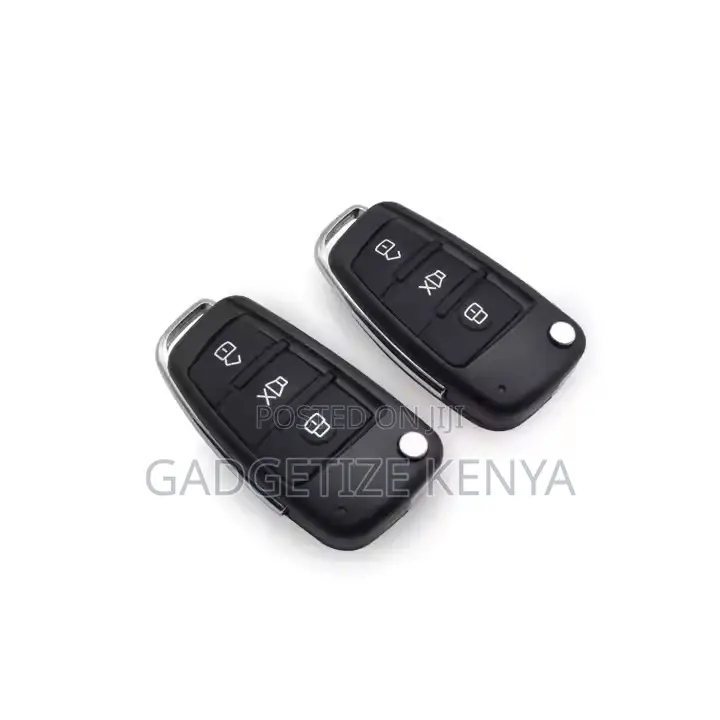 Universal Car Alarm System With Keyless Entry and Trunk Release