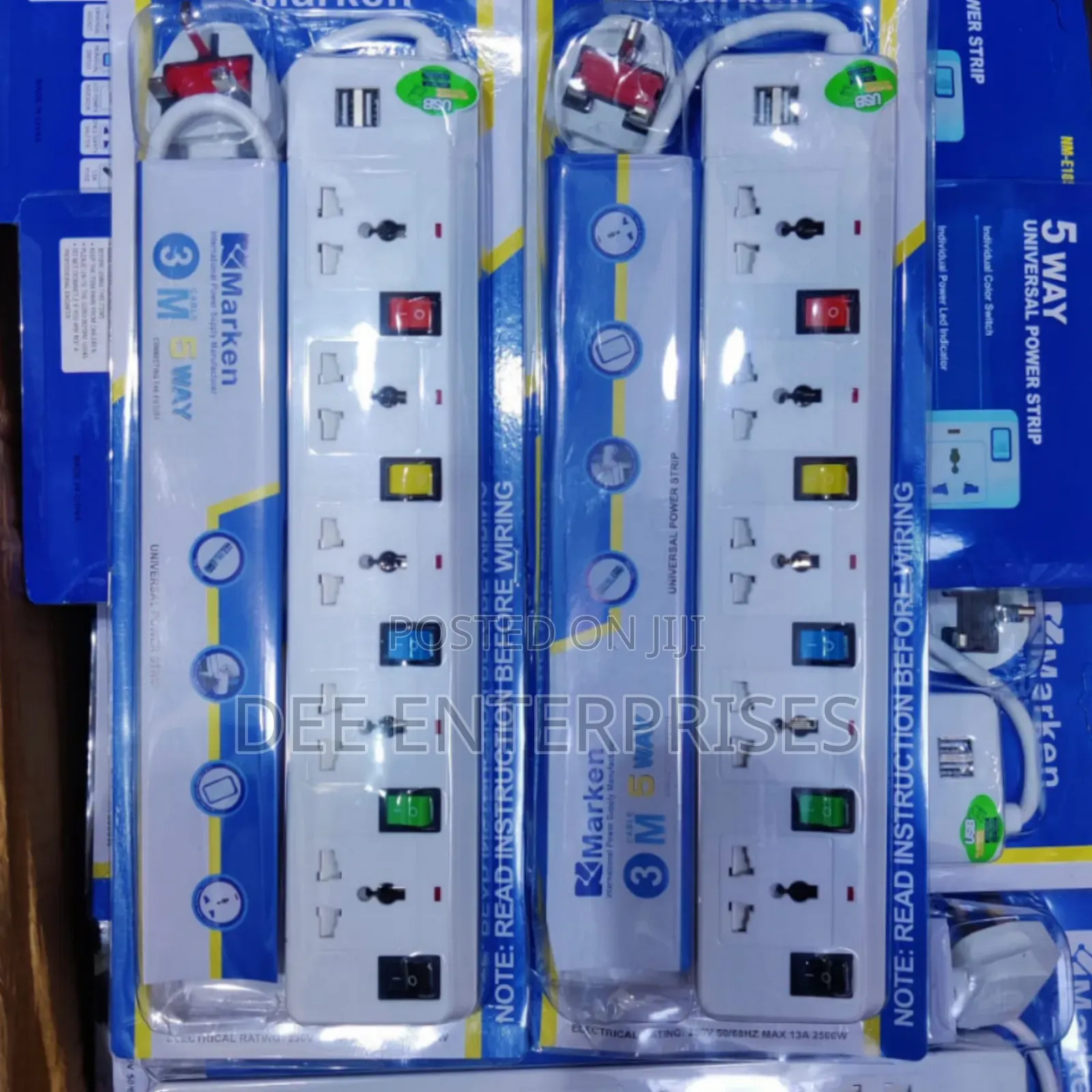 Marken Extension 4way With Usb