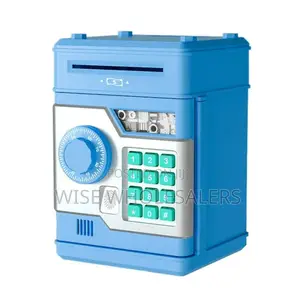 Electronic Piggy Bank Password Fingerprint Money