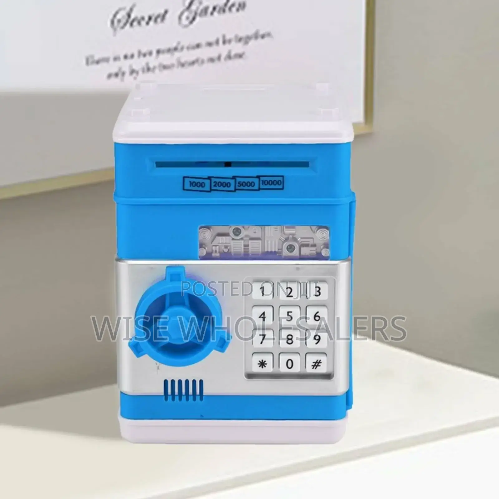 Electronic Piggy Bank Password Fingerprint Money