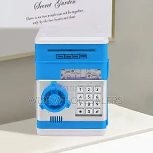 Electronic Piggy Bank Password Fingerprint Money