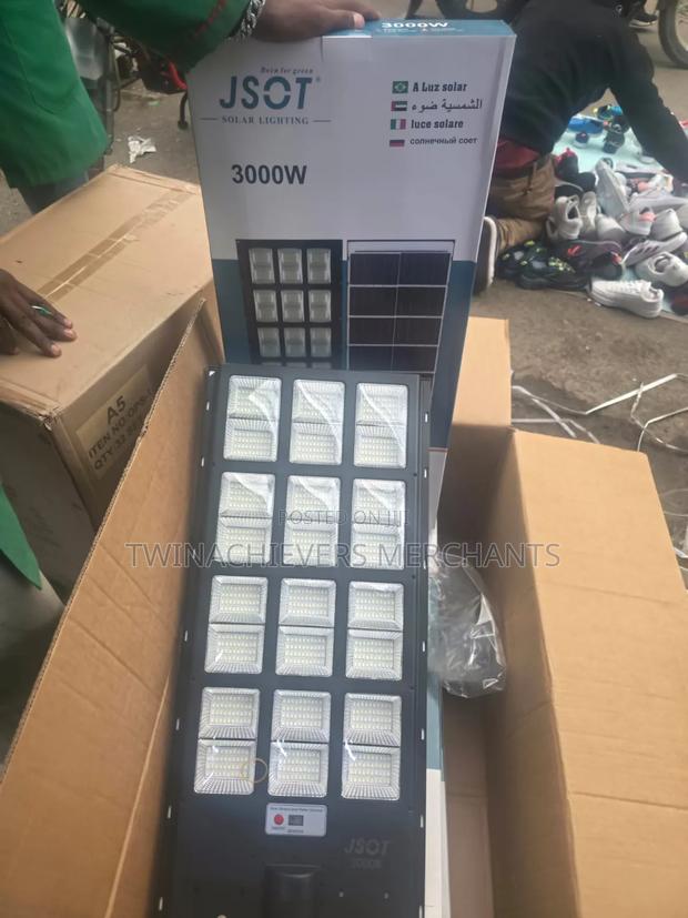 3000w Solar Street Light Outdoor - thumbnail 2
