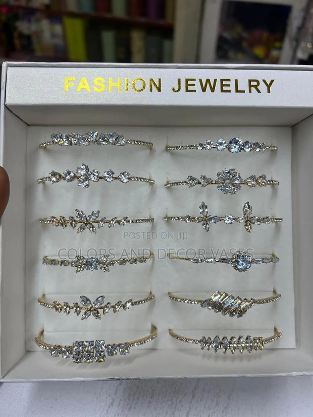 Nice Bangles for Wedding Bridesmaid Gold - thumbnail 3