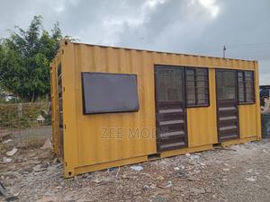 Epic Double 20ft Container Tiny Home Setup - main view