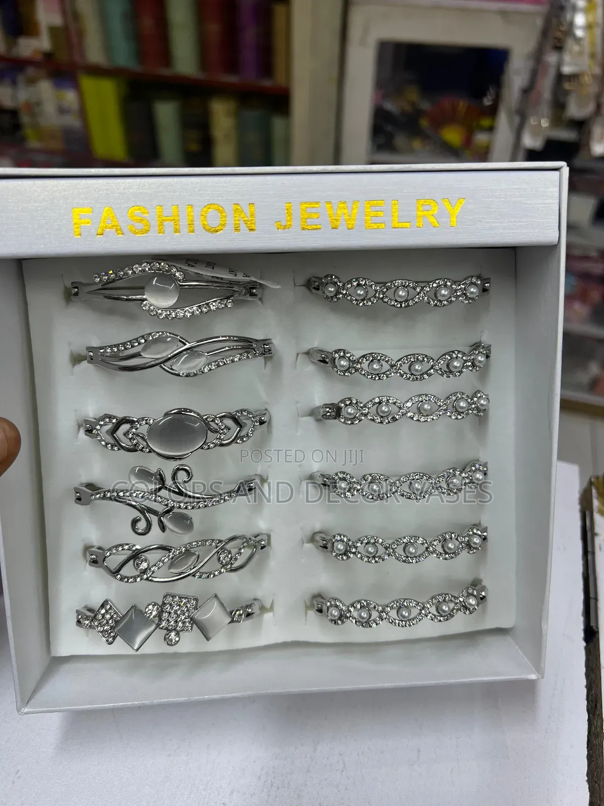 Silver Coated Brackets 12pcs a Pack