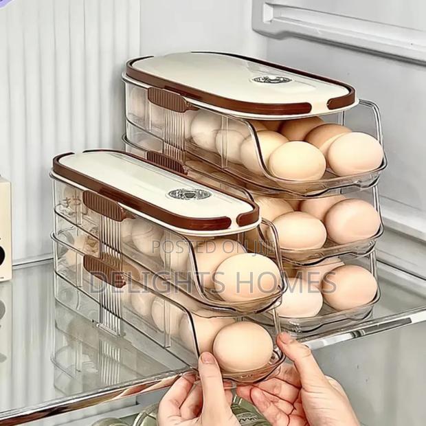 Rolling Egg Storage Box/Egg Tray_ele - thumbnail 2