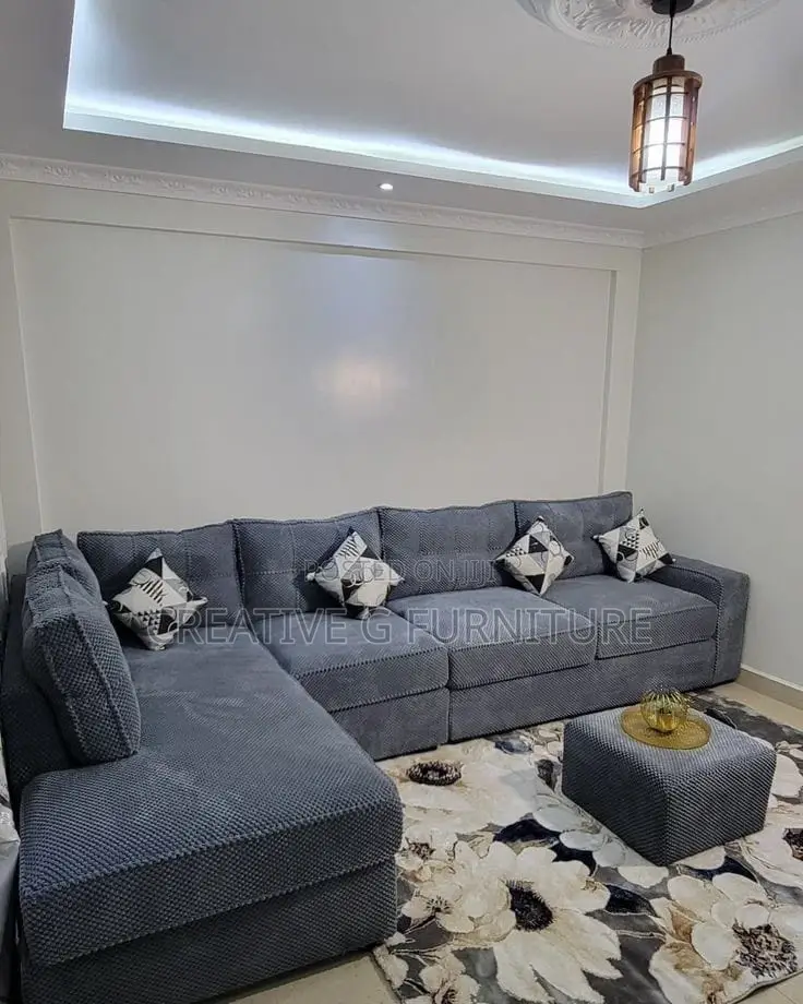 Dependable 6 Seater L Sofa