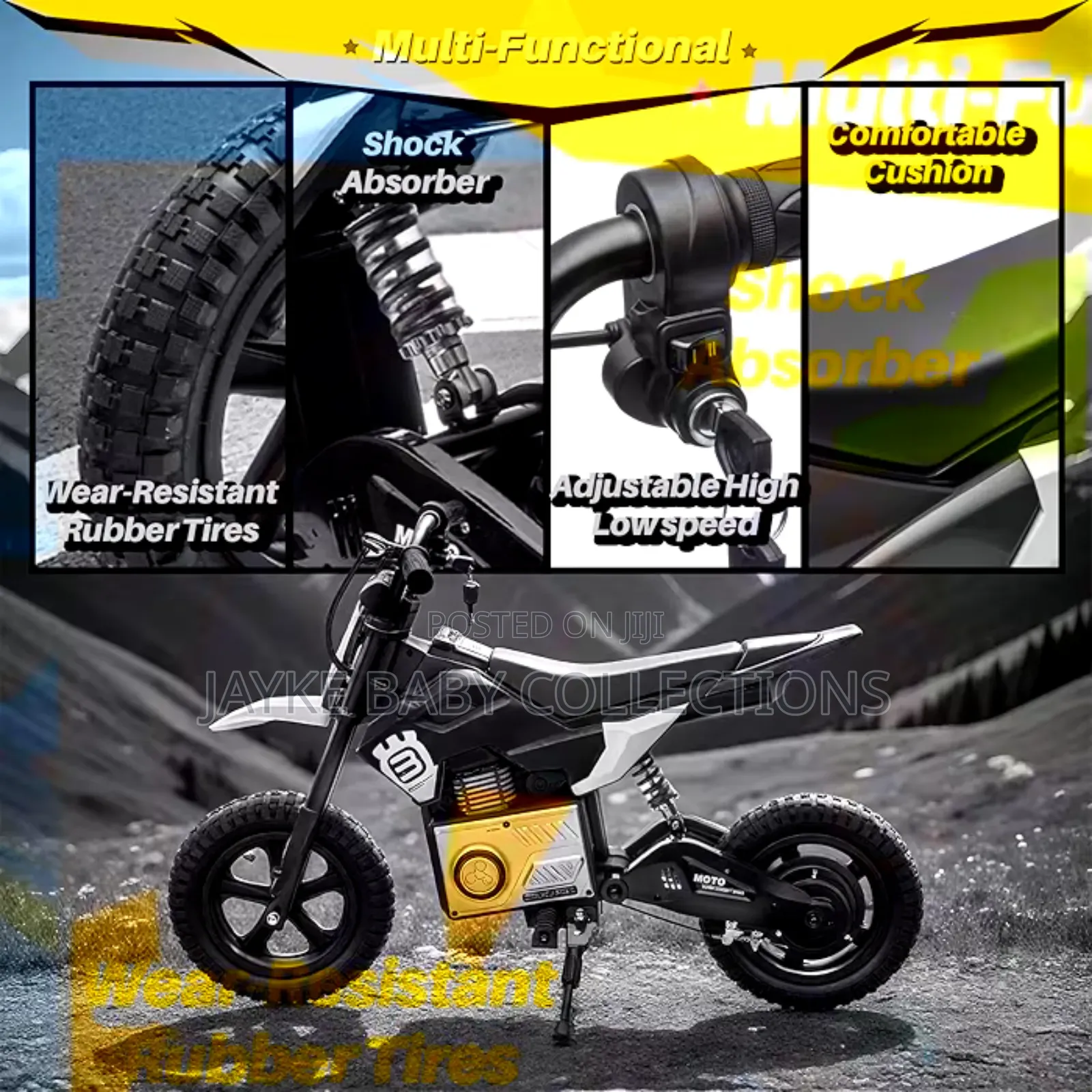 Electric Dirt Bike for Kids Ages 5-10