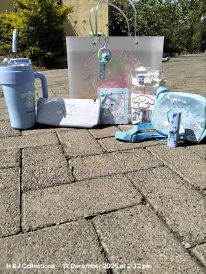 Blue Cinnamon Roll Birthday Gift Set - main view