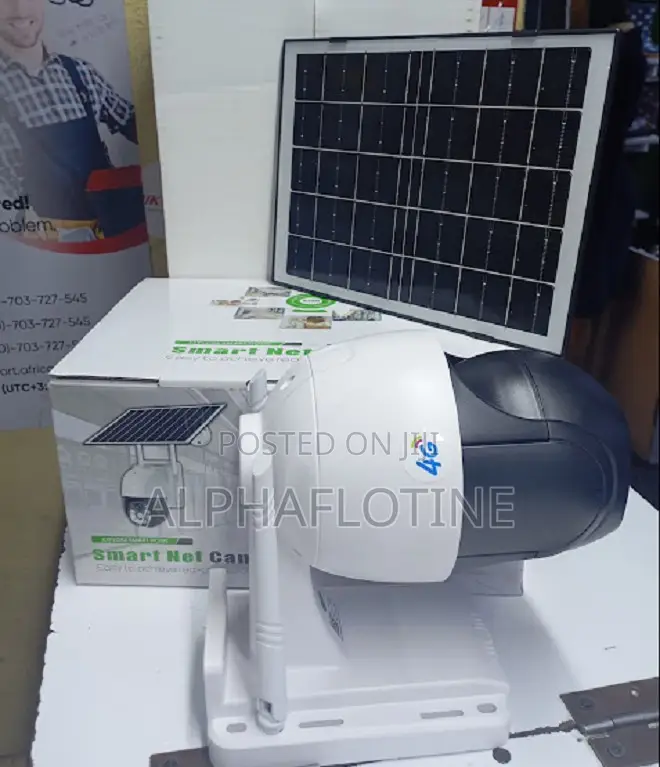 V380 Pro Hd Single Screens 4g Solar Camera 4mp