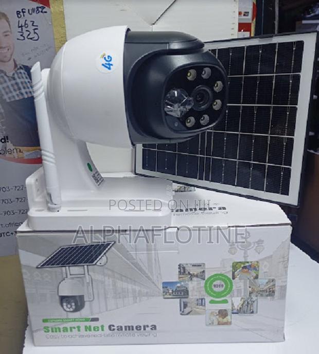 V380 Pro Solar CCTV Camera | 1080p 4g Ptz(1- Lens)