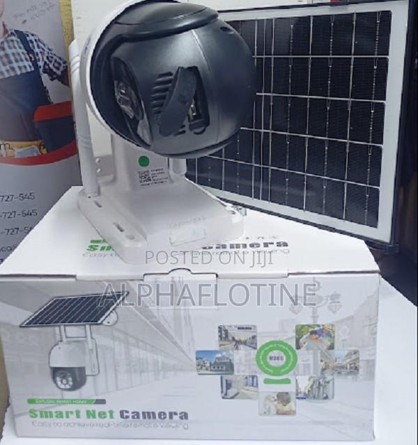 Solar Panel Low Powered Wireless 4g PTZ Camera - main view