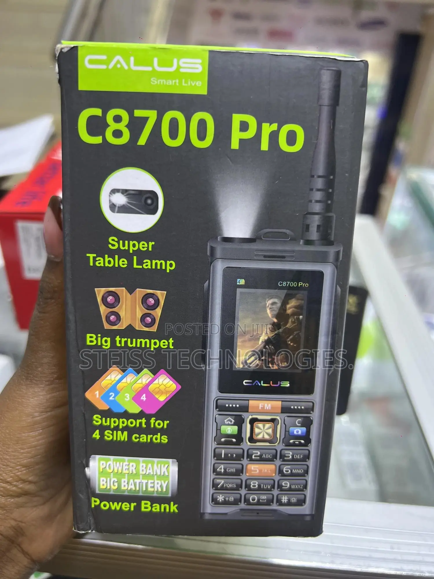 New Calus Spark 10 Pro 16 GB Black