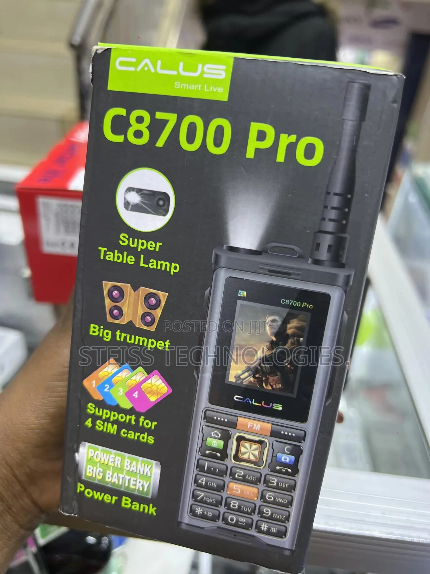 New Calus Spark 10 Pro 16 GB Black