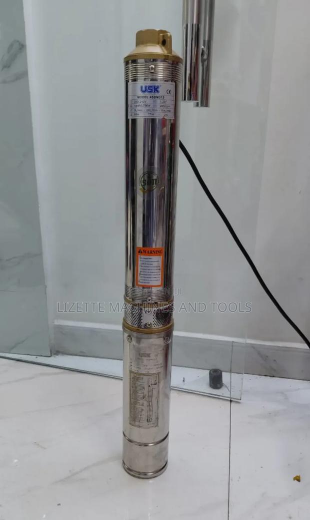 Usk 1hp Submersible Pump 85m Head - thumbnail 3