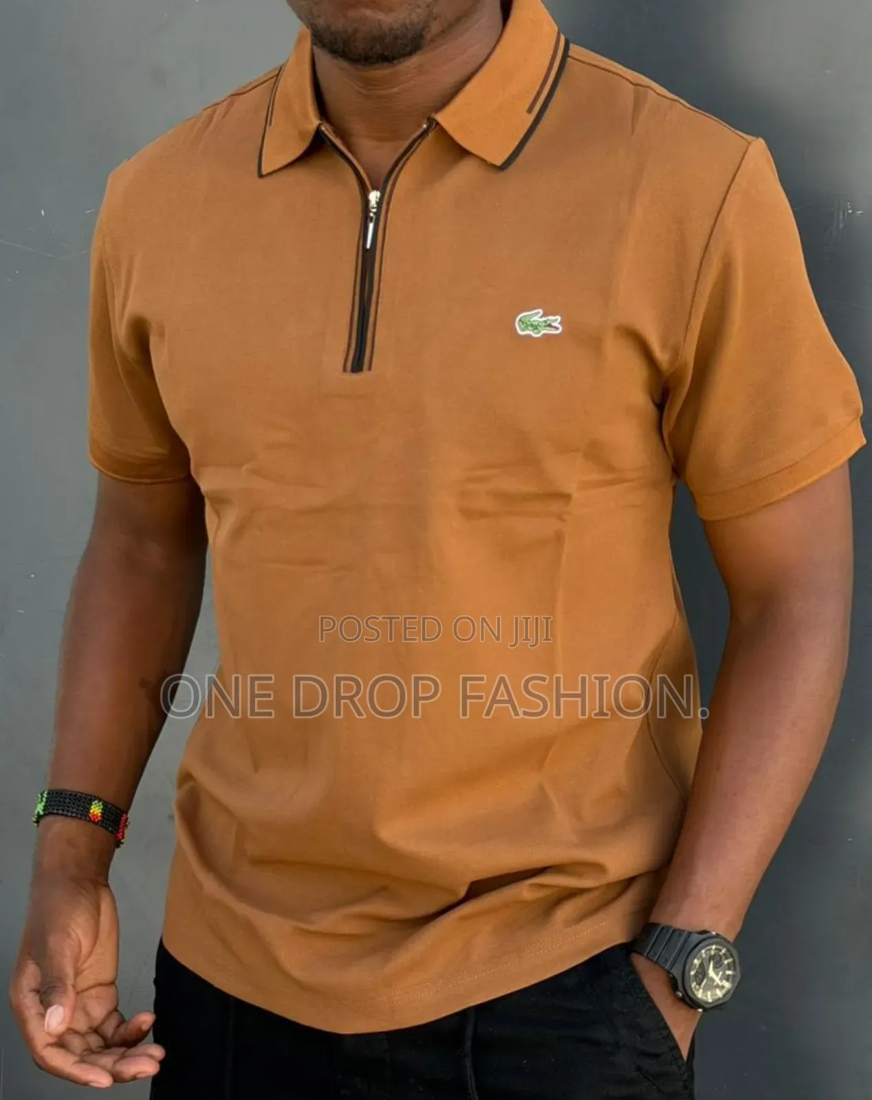 Chocolate-Brown Men T-Shirts M-2xl