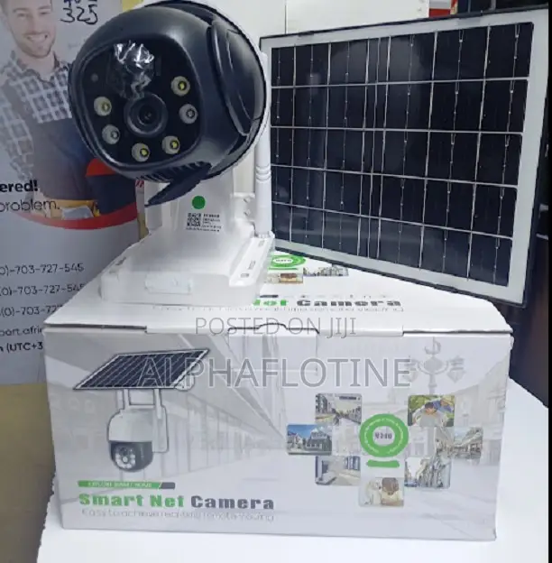Ip66 Weatherproof 4g Solar PTZ Camera-Single Lens