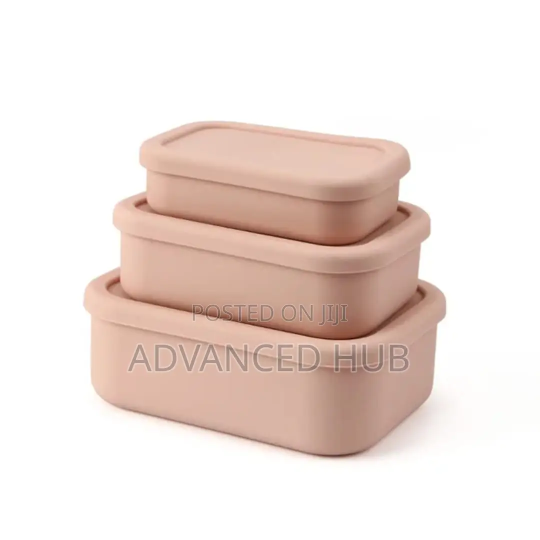 Leak Proof Food Grade Silicone Lunch Box Set