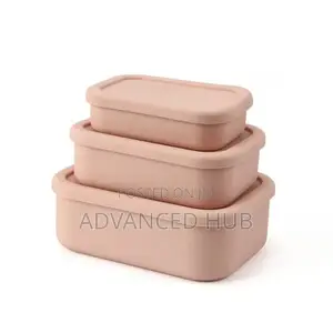 Leak Proof Food Grade Silicone Lunch Box Set