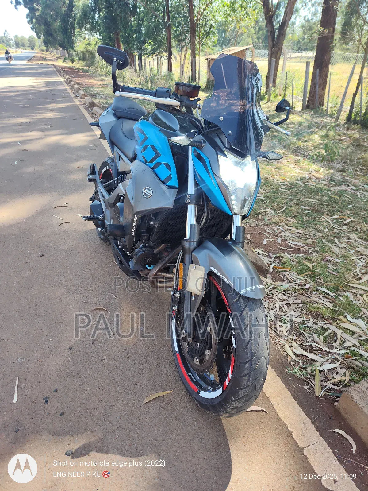 CFMoto 400NK 2019 Blue