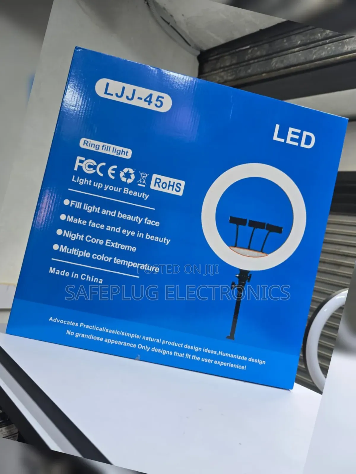 18-Inch Ring Light Kit W/ Remote Phone Mounts (3 Colors)"