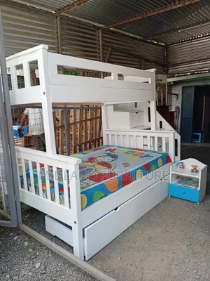 White Double Decker/ Bunk Bed in Nairobi