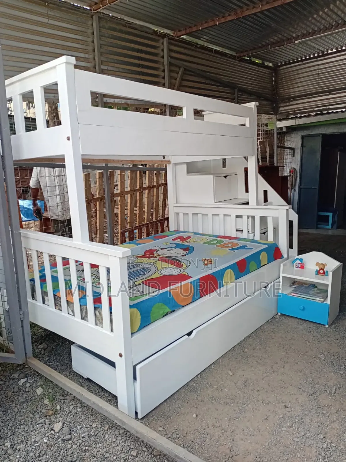 White Double Decker/ Bunk Bed in Nairobi