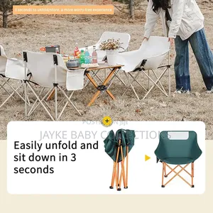 Portable Outdoor Folding Moon Chair