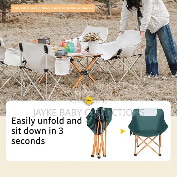Portable Outdoor Folding Moon Chair - thumbnail 3