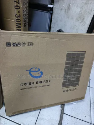 Green Energy Solar Panel 40watts 18v Monocrystalline