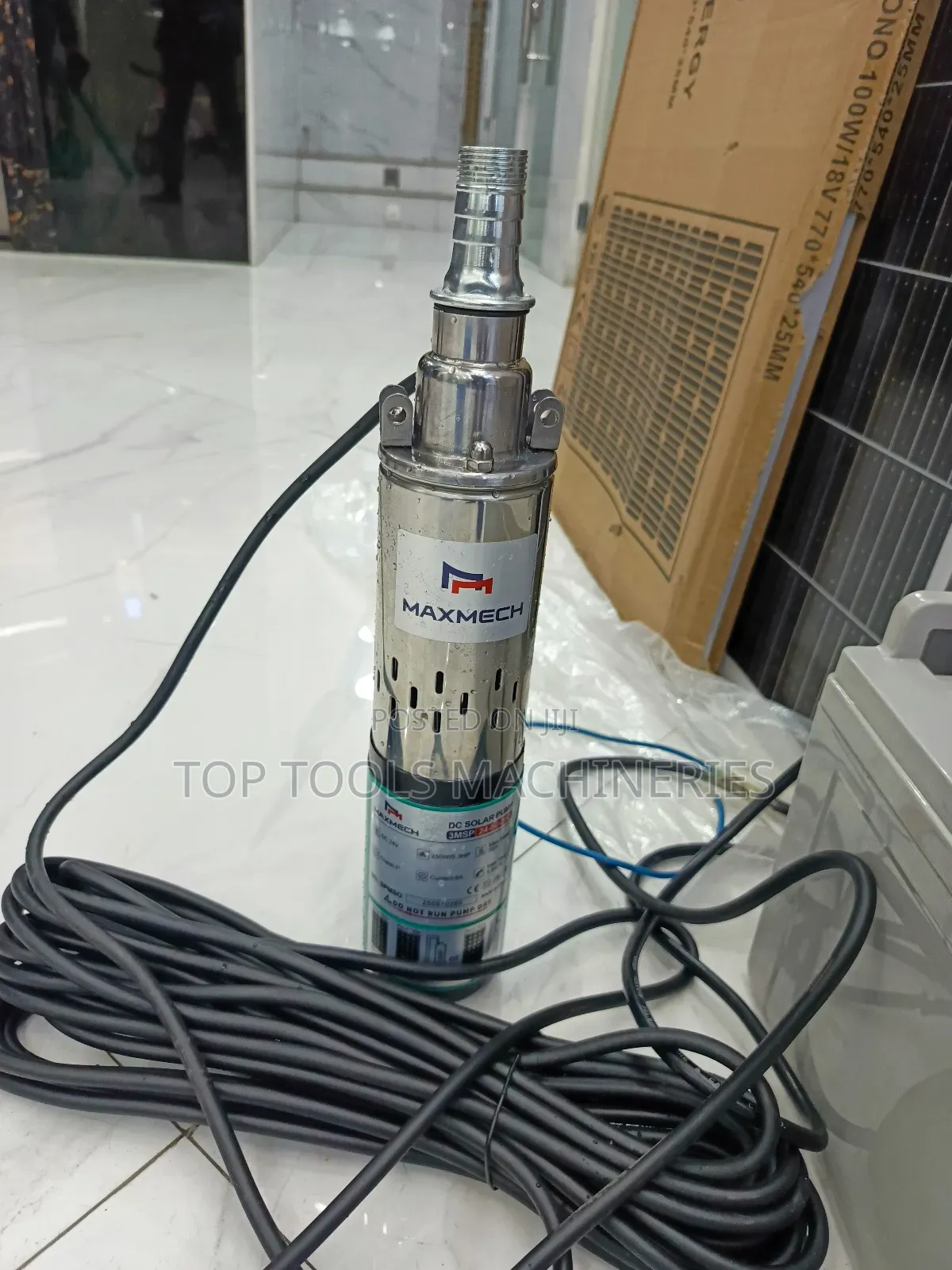 Maxmech Dc Submersible Pump 50m Head 250watts