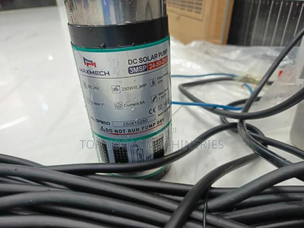 Maxmech Dc Submersible Pump 50m Head 250watts - thumbnail 3