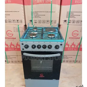 Eurochef 3gas +1 Electric Cooker - Standing Cooker