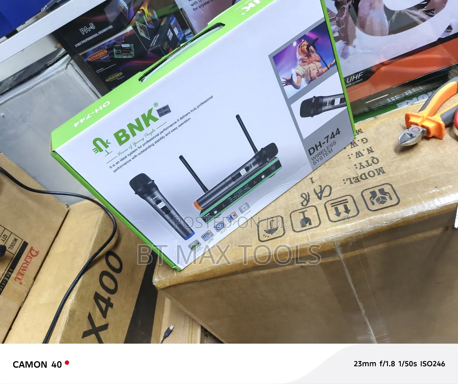 Dh - 744 Wireless Microphone