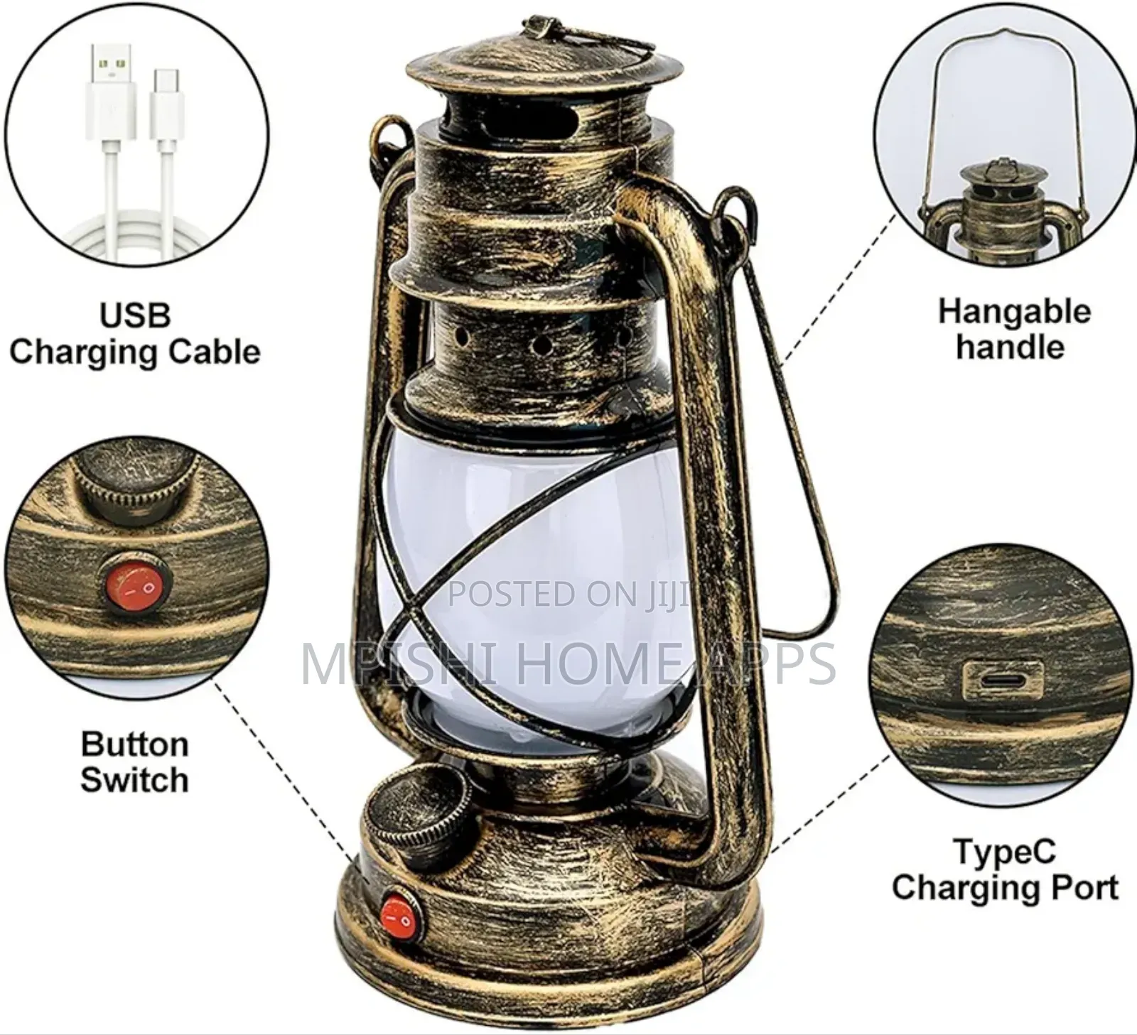 Led Rechargeable Lantern