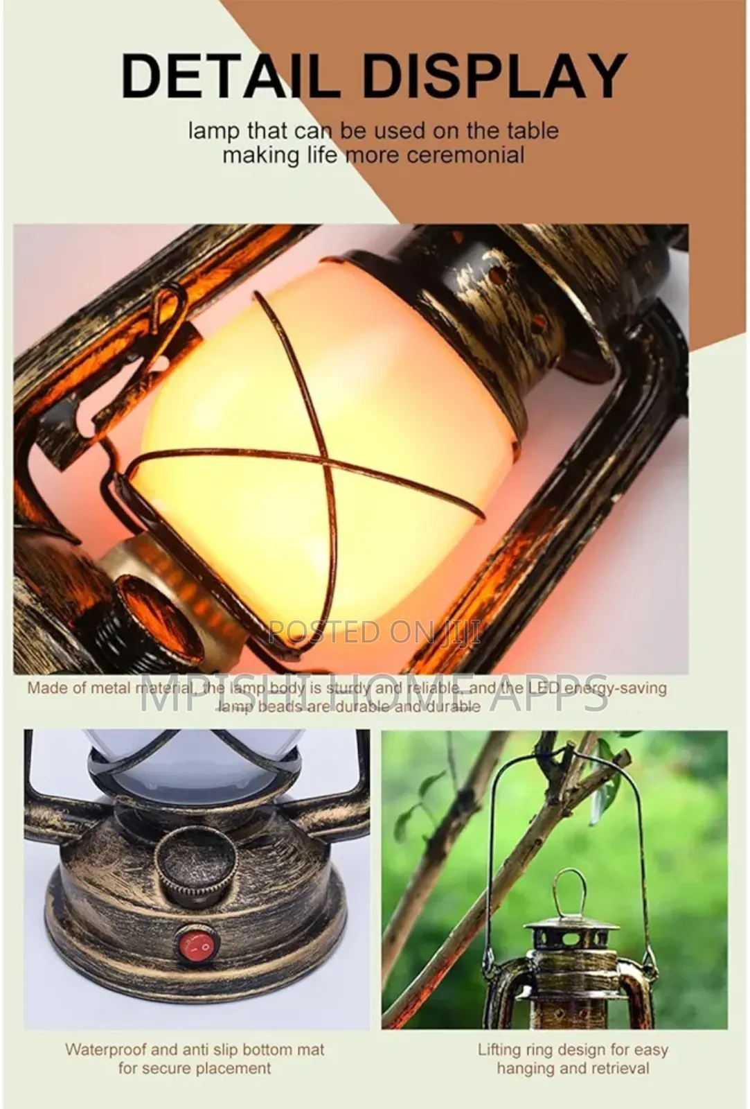 Led Rechargeable Lantern