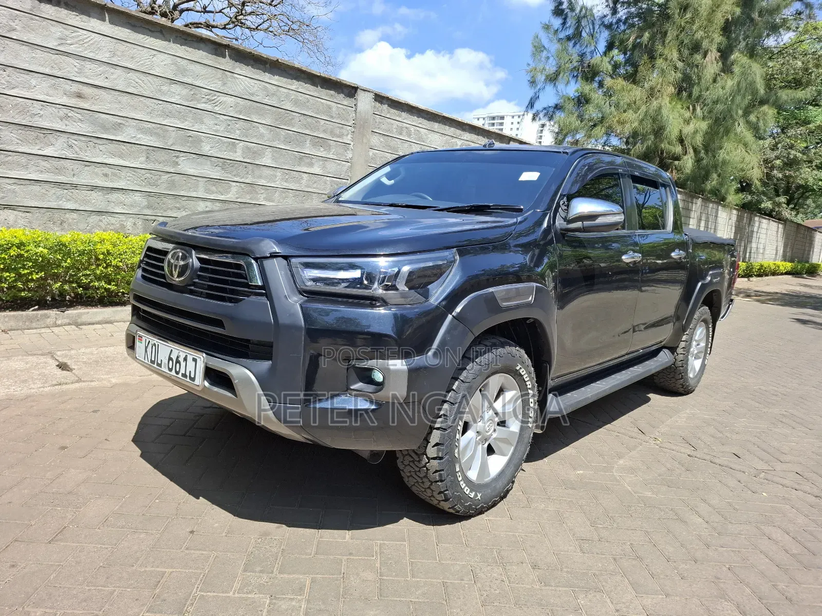 Toyota Hilux Revo Double Cab Deisel 2.8 AWD 2017 Matt Black