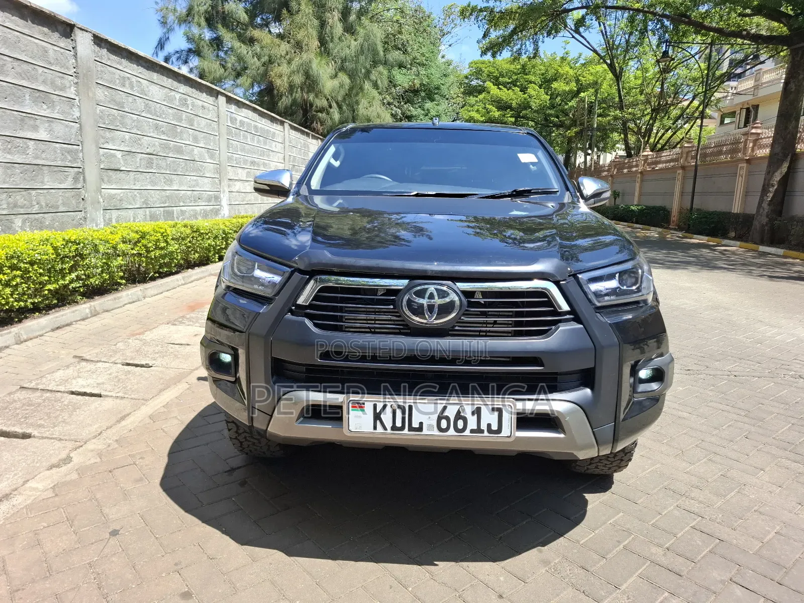 Toyota Hilux Revo Double Cab Deisel 2.8 AWD 2017 Matt Black