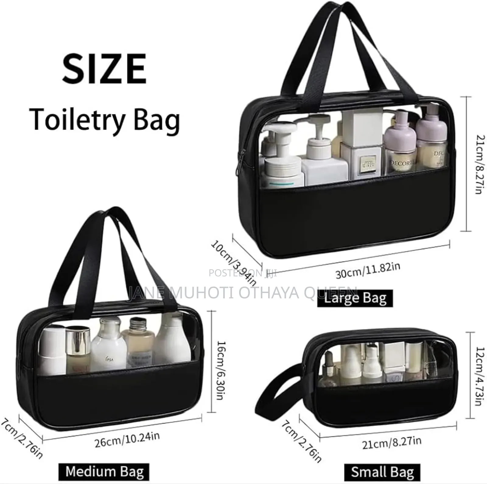 *Multipurpose Travel Toiletry Cosmetic Organizer