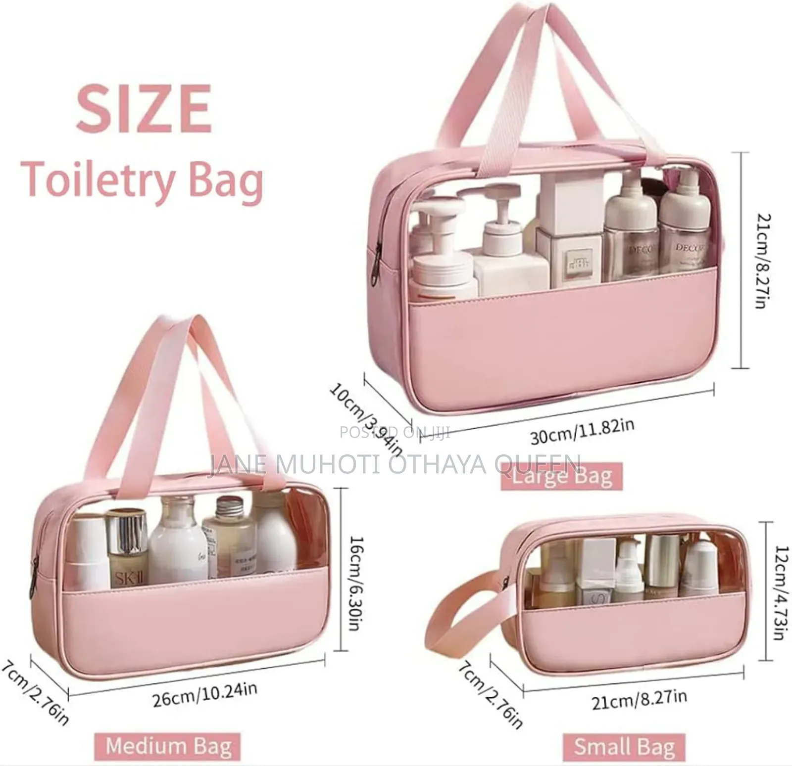*Multipurpose Travel Toiletry Cosmetic Organizer