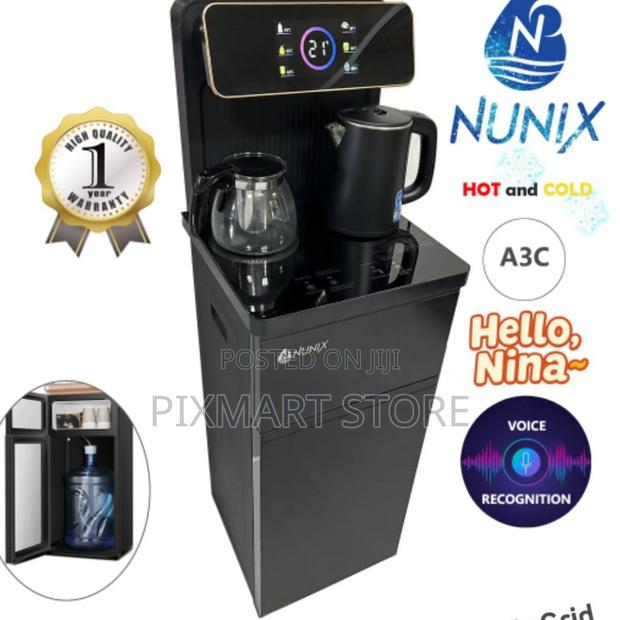 Nunix Bottom Load Dispenser A3c, Smart Voice, Hot and Cold