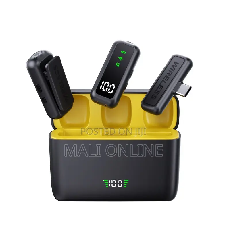 Mini Wireless Lavalier Microphone for Mobile Camera