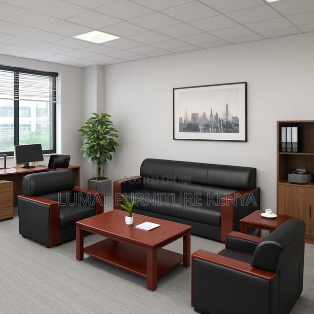 Modern, Elegant Design Waiting Sofa - thumbnail 3