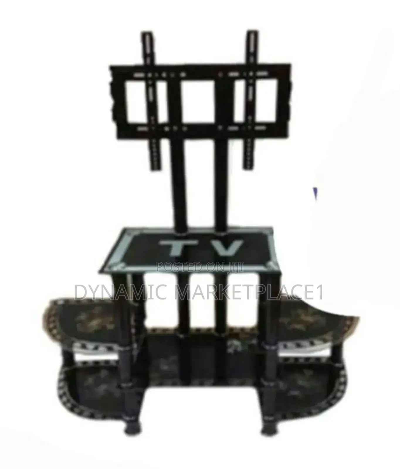 Television Stand With a Built-in Mount