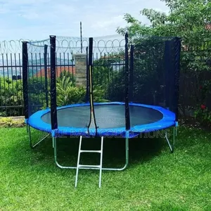 Kids Adults Outdoor Trampoline With Safety Net – 4ft/6ft/10ft/12ft