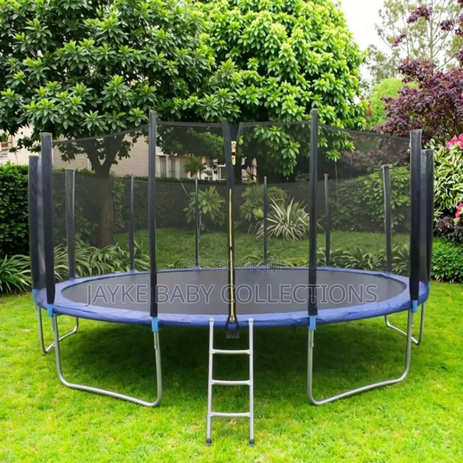 Kids Adults Outdoor Trampoline With Safety Net – 4ft/6ft/10ft/12ft